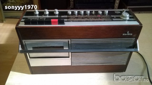 Колекционерски ретро-siemens trabant rt14-germany-от швеицария, снимка 16 - Радиокасетофони, транзистори - 16061025