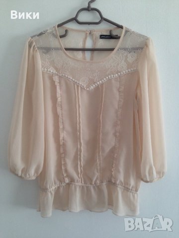 Риза с дантела, снимка 3 - Ризи - 22675401