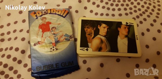 Карти от дъвки Футбол, снимка 9 - Колекции - 25442652