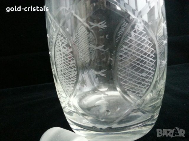 Ретро гравирани чаши и  гарафа  , снимка 13 - Антикварни и старинни предмети - 24105700