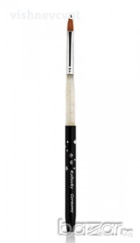 Професионална четка нокти за акрил Kolinsky Germany, снимка 3 - Продукти за маникюр - 9857362