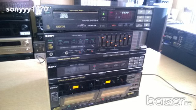 sony cdp-35+ta-v50+st-v50l+tc-v50w-made in japan-внос швеицария, снимка 5 - Ресийвъри, усилватели, смесителни пултове - 10355693