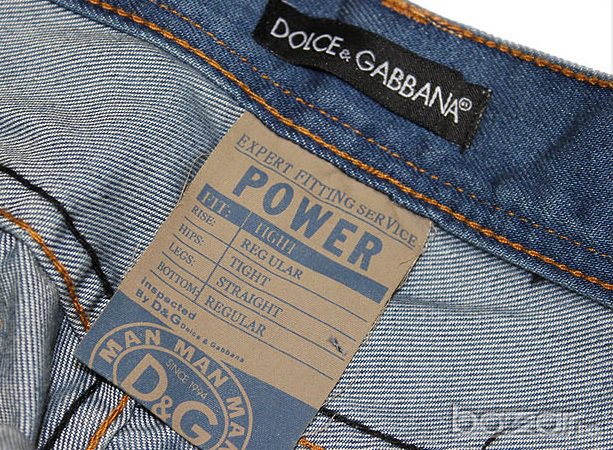 D&G Dolce and Gabbana Large Plate Мъжки Къси Дънки size 48 (32), снимка 4 - Дънки - 6839094