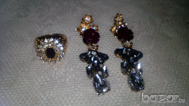 КРАСИВИ ДАМСКИ ОБЕЦИ, снимка 2 - Обеци - 9642390