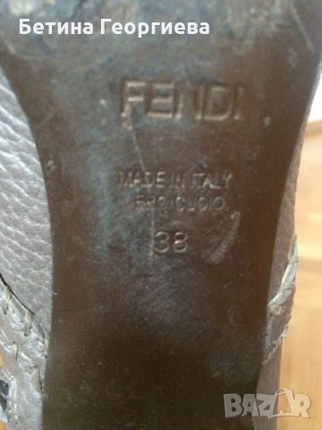Боти Fendi, снимка 6 - Дамски боти - 23127846
