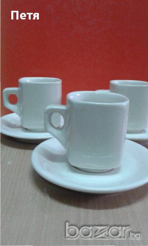 Чаша с чинийка  за  кафе, снимка 2 - Чаши - 17828708