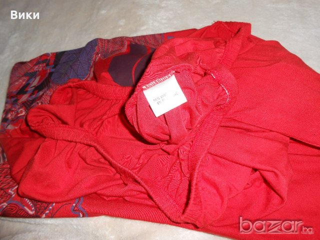 Червена туника / рокля , снимка 9 - Туники - 21156799