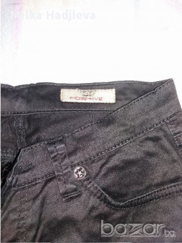 дамски черен панталон , снимка 4 - Панталони - 16008349