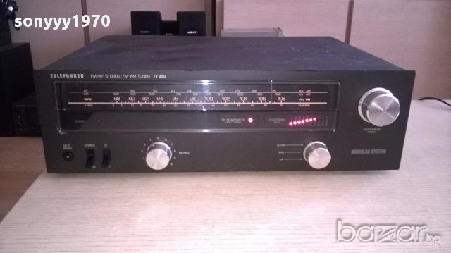 HIFI-telefunken tt350 STEREO TUNER-внос швеицария, снимка 5 - Ресийвъри, усилватели, смесителни пултове - 17959961