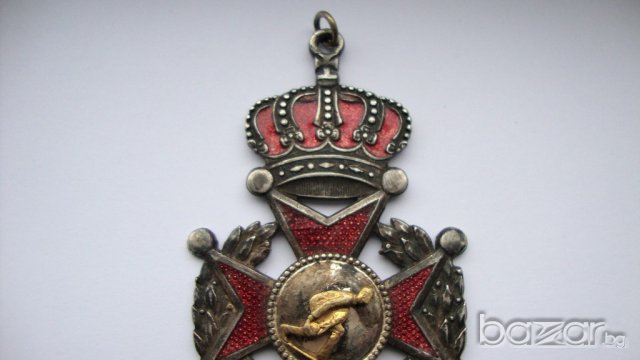 Стар посребрен медал, снимка 2 - Колекции - 20652495