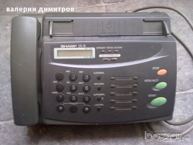 факс-телефон принтер шарп-панасоник, снимка 1 - Други - 13544109