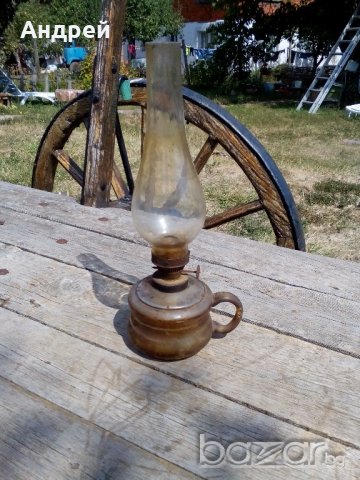 Газена лампа, снимка 3 - Антикварни и старинни предмети - 17137946
