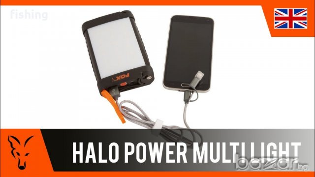 Fox Halo Power Multi Light Лампа-зарядно LED - ЛЕД, снимка 2 - Такъми - 20981968