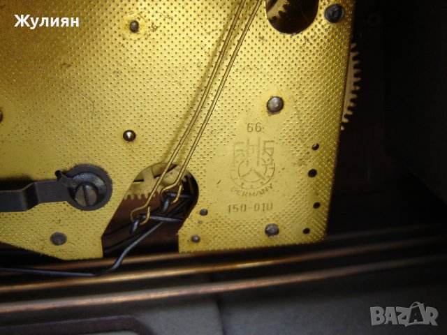 СТАР КАМИНЕН ЧАСОВНИК ZENTRA, снимка 7 - Антикварни и старинни предмети - 21858843