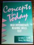 " Concept for today - a high intermediate reading skills text "