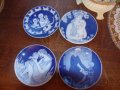  Royal Copenhagen Denmark Blue Mothers Day порцеланови чиний за стена , снимка 1 - Декорация за дома - 18298567