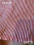 Дам.риза-"H&M"-/памук+ликра/-червено+бяло-райе. Закупена от Италия., снимка 9
