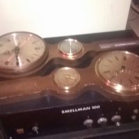 стари часовници с барометри-2бр х 165лв-внос швеицария, снимка 2 - Антикварни и старинни предмети - 19807788
