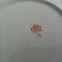 Руски порцеланови чинии, снимка 5 - Чинии - 24080260
