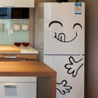 Ями вкусно стикер за кухня хладилник мебел самозалепващ, снимка 1 - Други - 21590401