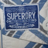 Риза SUPERDRY    мъжка,С-М, снимка 4 - Ризи - 22499956