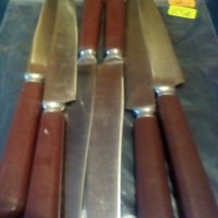 Ножове стари 6 бр 2102, снимка 3 - Прибори за хранене, готвене и сервиране - 23549523