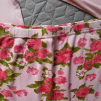 Дамски сет ефектна пола с флорални мотиви и блуза H&M, снимка 4 - Поли - 26182881