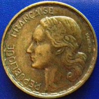  Монета Франция - 50 Франка 1952 г., снимка 2 - Нумизматика и бонистика - 20967550