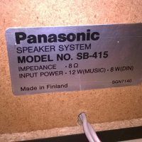 panasonic sb-415 made in finland-29х18х18см-от швеицария, снимка 8 - Тонколони - 18656863