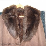 Дълъг дамски кожен кожух (палто), снимка 7 - Палта, манта - 11873393