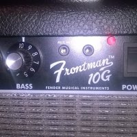 fender frontman 10g-китарно кубе-28х26х15см-внос англия, снимка 12 - Тонколони - 18814435