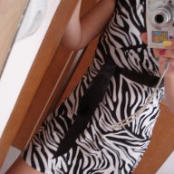 рокля черно и бяло, снимка 7 - Рокли - 11097265
