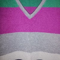 цветен пуловер, снимка 3 - Блузи с дълъг ръкав и пуловери - 20203288
