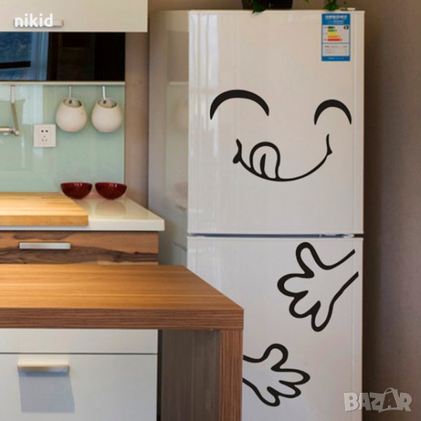 Ями вкусно стикер за кухня хладилник мебел самозалепващ, снимка 1