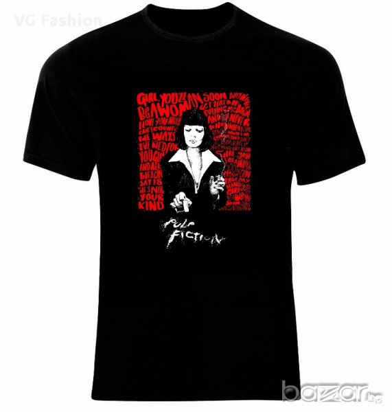 Криминале Pulp Fiction Yolanda Тениска Мъжка/Дамска S до 2XL, снимка 1