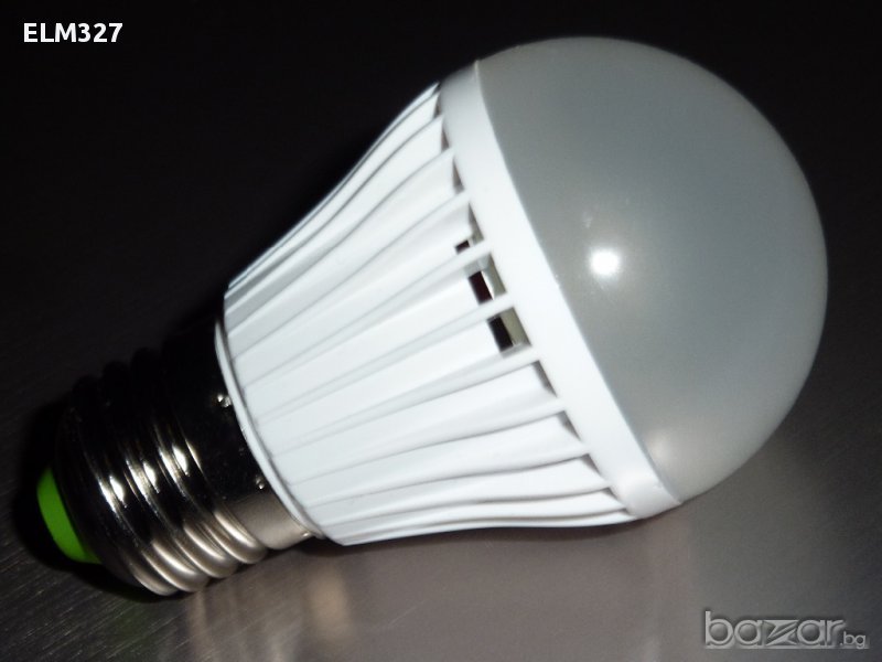 LED Е27 лампа 5w със сензор за звук и светлина, снимка 1