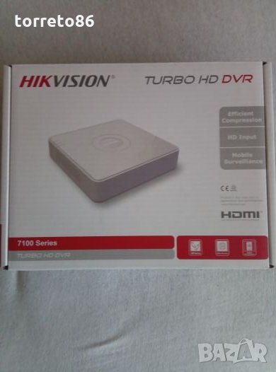 Продавам 8 канален двр HIKVISION DS-7108HQHI-K1+ПОДАРЪК, снимка 1