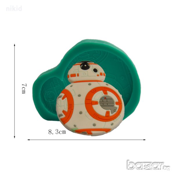 космос Star Wars Междузвездни войни силиконов молд форма декорация и украса торта фондан бисквитки, снимка 1