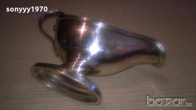 wellner-маркова сосиера-сребро-20х12х9см-внос швеицария, снимка 3 - Антикварни и старинни предмети - 18267065