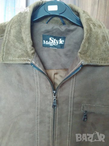 Намалено Мъжко Яке  номер L произход България, снимка 4 - Якета - 23603477