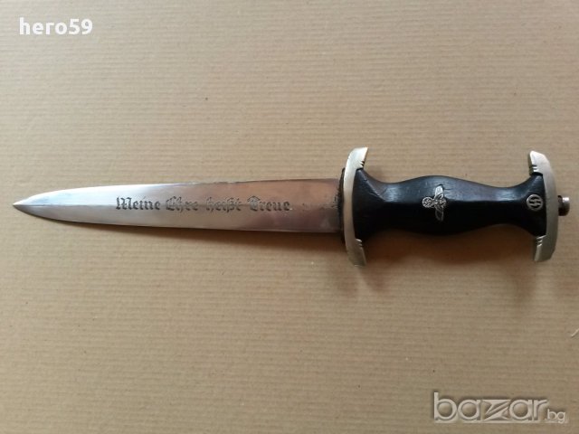 Немски кортик SS втора св. война-модел 1936год. SS Dagger, снимка 6 - Антикварни и старинни предмети - 15830519