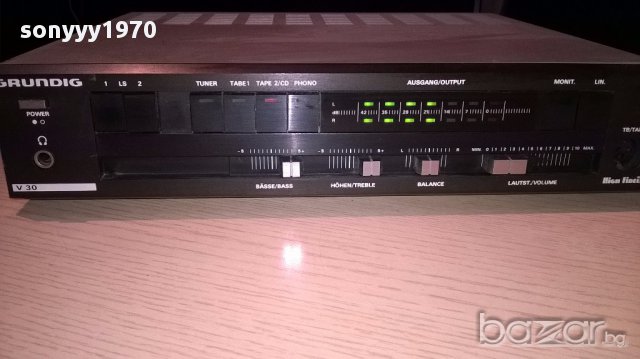 grundig v-30-amplifier-внос швеицария, снимка 2 - Ресийвъри, усилватели, смесителни пултове - 12724579