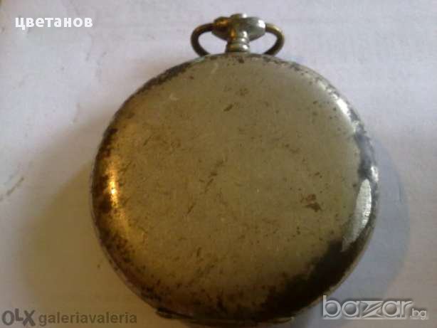 Стар джобен часовник, снимка 4 - Антикварни и старинни предмети - 13697262