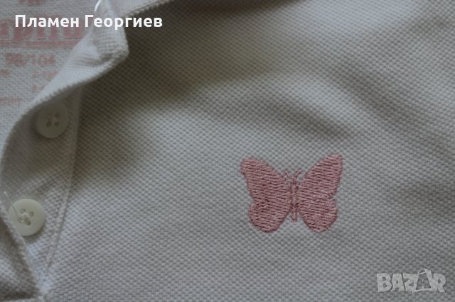 Комплект блузки с къс ръкав и якичка, марка Lupilu 98/104, снимка 9 - Детски Блузи и туники - 26098395