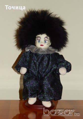 Красива кукла- клоун  -ръчна изработка , снимка 2 - Колекции - 11730341