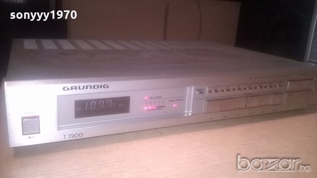 grundig t7200a tuner-high fidelity-внос швеицария, снимка 2 - Ресийвъри, усилватели, смесителни пултове - 19249052