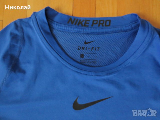Nike Pro Shortsleeve Compression Top, снимка 10 - Тениски - 24924125