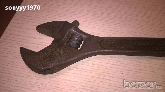 U.S.A.Forged diamalloy steel-made in u.s.a.раздвижен ключ, снимка 4 - Ключове - 14961593
