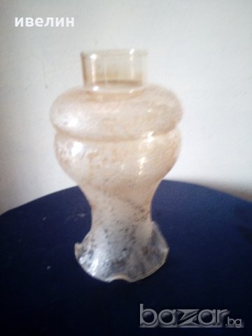 три стари стъкла за нощна лампа,полилей,аплик арт деко, снимка 2 - Настолни лампи - 20549222