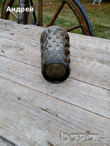 Стъклена ваза, снимка 6 - Антикварни и старинни предмети - 19727420